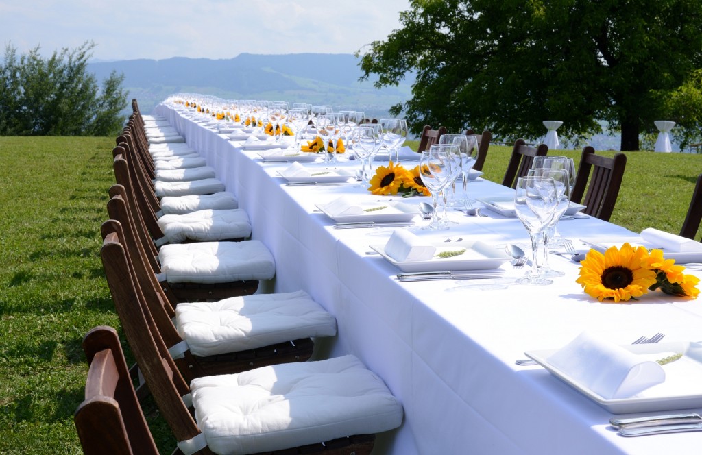 Mangosteen Catering, Sommerparty, Hochzeit, Open Air Catering